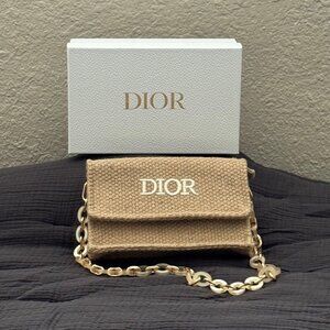 Raffia Pouch – Dior Beauty Promotional GWP Item